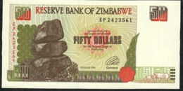 ZIMBABWE  P8  5 DOLLARS   1994  #EP     UNC. - Zimbabwe