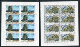 CZECH REPUBLIC 1999 Europa: National Parks Sheetles MNH / **.  Michel 215-16 - Blocks & Sheetlets