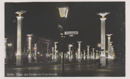 Delcampe - Foto AK Berlin Unter Den Linden Im Festschmuck NS Reichsadler Beflaggung A Wilhelmstraße Pariser Platz Brandenburger Tor - Mitte