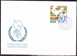 DDR GDR RDA - Jahr Des Friedens (Mi.Nr. 3036) 1986 -  FDC  Tagesstempel 12 Frankfurt 1 - 1981-1990