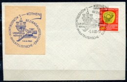 DDR,GDR 1960 Heimatbeleg/Cover Köthen/Anhalt Mit Michel Nr.686 Und SST"Köthen-1.Kophila,Köthen  "1 Beleg - Lettres