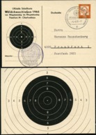 Bund PP31 C2/001 SCHIESSKARTE WÄLDCHESSCHIESSEN Sost.Frankfurt 1965 NGK 35,00 € - Privatpostkarten - Gebraucht