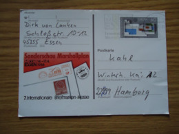 GERMANY  COMMEMORATIVE  POSTMARK  1988  PHILATELY EUROPA 1988 - Cartoline - Usati