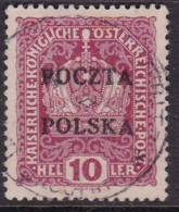 POLAND 1919 Krakow Fi 33 Forgery Used (checked By Jung Johann/falsch) - Usados