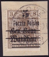 POLAND 1918 Provisional Ovpt Fi 9 B5 Used - Usados