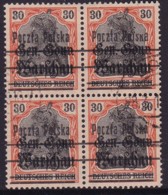 POLAND 1918 Provisional Ovpt Fi 14 B11 Used - Gebraucht