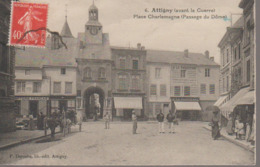 ATTIGNY - PLACE CHARLEMAGNE - Attigny