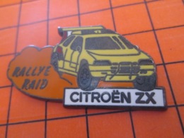 1019 Pin's Pins : BEAU ET RARE : Thème AUTOMOBILES / RALLYE RAID CITROEN ZX - Rallye