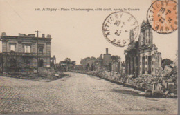 ATTIGNY - PLACE  CHARLEMAGNE - Attigny