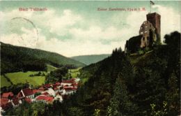 CPA AK Bad Teinach- Ruine Zavelstein GERMANY (908116) - Kaiserstuhl