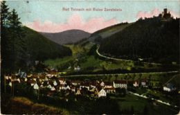 CPA AK Bad Teinach- Mit Ruine Zavelstein GERMANY (908193) - Kaiserstuhl