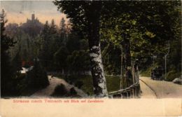 CPA AK Strasse Nach Teinach Mit Blick Auf Zavelstein GERMANY (908198) - Kaiserstuhl