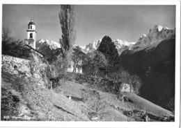 SOGLIO → Kleines Dorf Auf 1090 M Region Maloja, Schöne Fotokarte Ca.1950   ►Grossformat◄ - Soglio