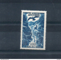 Andorre Français. Poste Aérienne. 500f Bleu. Paysage - Airmail