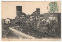 42 - Saint-Etienne - Ruines Du Château De La Rochetaillée - LL 25 - 1921 - Rochetaillee