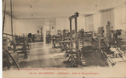 Mecanotherapie Fitness Le Creusot Hotel Dieu  . Hopital Guerre 1914 . Reeducation Blessés De Guerre - Gymnastics