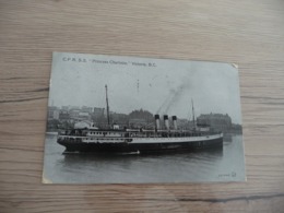 CPA Bateaux Commerce Paquebot CP.R.SS. Princess Charlotte Victoria B.C. - Comercio