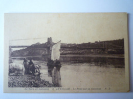 GP 2019 - 2130  AUVILLAR  (Tarn-et-Garonne)  :  Le Pont Sur La Garonne   XXX - Auvillar