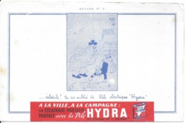 BUVARD BLOTTING PAPER PILES ÉLECTRIQUES HYDRA ILLUSTRATION DUBOUT BUVARD N° 2 - Accumulators