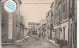 34 - Très Belle Carte Postale Ancienne  De SAINT ANDRE DE SAGONIS  Rue De Ravanières - Otros & Sin Clasificación