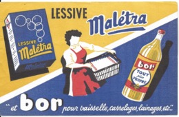 BUVARD BLOTTING PAPER PRODUIT MÉNAGER LESSIVE MALTERA ET BOR POUR VAISSELLE - Produits Ménagers