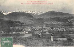 CPA 09  PANORAMA D OUST ET LE MONTVALLIER - Oust