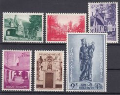 Belgium 1954 Madonna Mi#995-1000 Mint Never Hinged - Unused Stamps