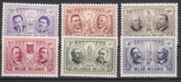 Belgium 1957 Mi#1057-1062 Mint Never Hinged - Unused Stamps