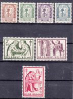 Belgium 1956 Mi#1047-1063 Mint Never Hinged - Unused Stamps