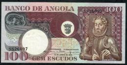 ANGOLA P106 100 ESCUDOS  10.6.1973  #SS    VF   NO P.h. - Angola