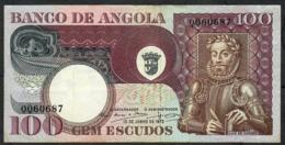 ANGOLA P106 100 ESCUDOS  10.6.1973  #QQ    VF   NO P.h. - Angola