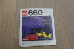 LEGO - 660 INSTRUCTION MANUAL - Original Lego 1975 - Vintage - Cataloghi