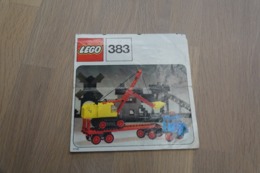 LEGO - 383 INSTRUCTION MANUAL - Original Lego 1973 - Vintage - Catálogos