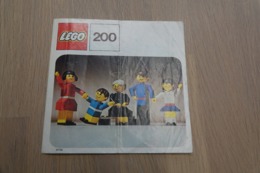 LEGO - 200 INSTRUCTION MANUAL - Original Lego 1974 - Vintage - Cataloghi