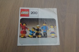 LEGO - 200 INSTRUCTION MANUAL - Original Lego 1974 - Vintage - Kataloge