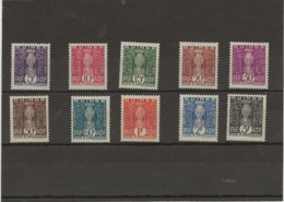 GUINEE - TIMBRES -TAXE N° 26 A 35 NEUF CHARNIERE - ANNEE 1938 - Neufs