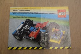 LEGO - CATALOG 1981 Technic - Original Lego 1981 - Vintage - EN - Big - Cataloghi