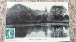 CPA VIGNORY HTE MARNE L ETANG AUX CARPES ED LABREVOIS 1909 - Vignory