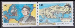 1992	Greece	1802C-03CPaar	Europa Cept / Ships With Sails	9,00 € - 1992