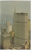 Pan American Airlines Building Chrysler NYC New York City Postcard - Transport