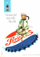 PUB   " PEPSI-COLA   "  1963 ( 3 ) - Advertising Posters