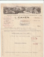 MOSELLE  - METZ  SABLON - L. CAHEN . Fabrique Lorraine De Légumes Secs  A4 - Landwirtschaft