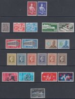 1969 ** Norway (sans Charn., MNH, Postfrish) Complete Yv 525, 534/50, 554/7  Mi 578/99 NHK 621/35, 639/45 (22v) - Années Complètes