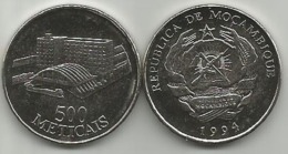 Mozambique 500 Meticais 1994. High Grade - Mozambique