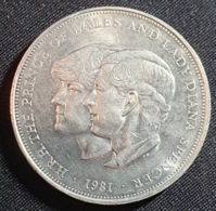 United Kingdom 25 New Pence 1981 (Silver) "Royal Wedding Of Prince Charles And Lady Diana Spencer" - 25 New Pence
