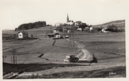 AK -  SCHWARZENBERG Am Böhmerwald - Automobil Am Weg Ins Dorf 1954 - Rohrbach