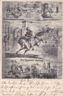 AK Der Eppelin Sprung - Raubritter Gailingen Von Trameisel - Nürnberg Ca. 1900 (45148) - Contes, Fables & Légendes