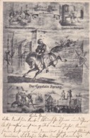 AK Der Eppelin Sprung - Raubritter Gailingen Von Trameisel - Nürnberg Ca. 1900 (45148) - Cuentos, Fabulas Y Leyendas