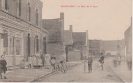 59 - MARCOING - RUE DE LA GARE - Marcoing