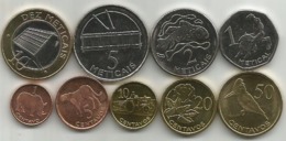 Mozambique 2006. Set Of 9 Coins : 1,5,10 ,20 ,50 Centavos, 1 ,2,5,10 Meticals UNC KM#132/140 - Mozambique